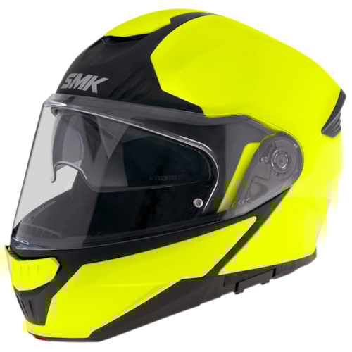 SMK Gullwing Solid, Modular helmet, Fluorescent yellow | RAD