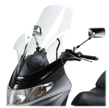 GIVI Windshield, for motorcycles and scooters, 156DT Transparent excl. mounting kit | RAD