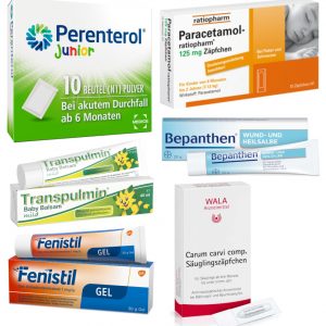 Reiseapotheke für Babys | Sanicare Versandapotheke