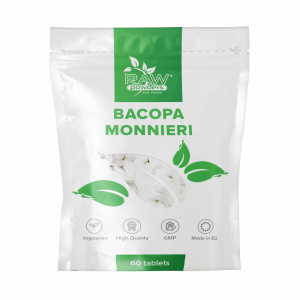 Bacopa Monnieri 500mg 60 Tabletten | rawpowders.de