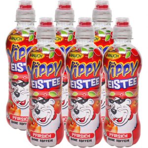 Yippy Eistee Pfirsich, 6er Pack (EINWEG) zzgl. Pfand | Motatos DE