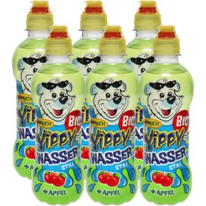 YIPPY BIO Yippie Wasser Apfel, 6er Pack (EINWEG) zzgl. Pfand | Motatos DE