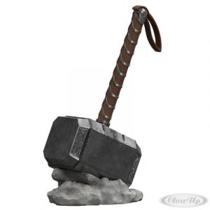 Marvel Deluxe Spardose Mega Bank Hammer von Thor Mjölnir | Close Up