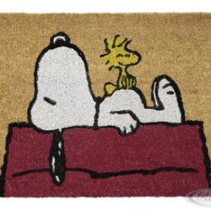 Peanuts Fußmatte Snoopy und Woodstock | Close Up