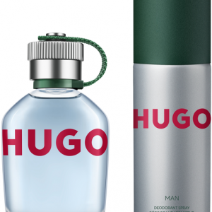 Hugo Boss Hugo Man Set = EdT Nat. Spray 75 ml + Deodorant Spray 150 ml | Top Parfümerie