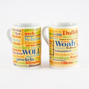 Kaffeebecher Sauerländer und Siegerländer Wörter (2er Set) | WOLL Onlineshop