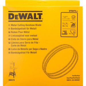 DeWalt Bandsägeblatt DT8475 für DW876 Extrem scharfe, gehärtete Zähne – 6mm | Wilpeg GmbH