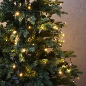 LED Lichterkette – 80 warmweiße LED – L: 9,5m – 8 Funktionen – Dimm… | Home-and-Living