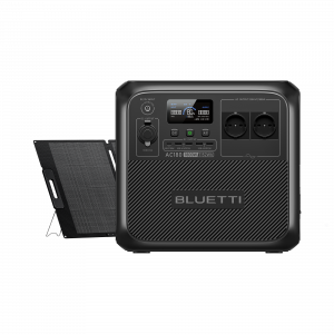 BLUETTI AC180 Tragbare Powerstation | 1800 W 1152 Wh (Nur Für Deutschland), AC180+MP200 | 1800 W 1152 Wh | 200 W Solar-Kit (Mit Tax.) | Bluetti DE