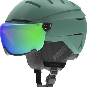 Atomic Savor GT Amid Visor HD Skihelm (51-55 cm, green) | Sportolino