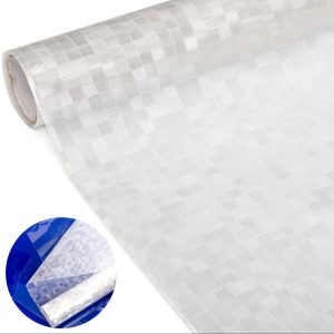 Fensterfolie Sichtschutzfolie Glasfolie Milchglasfolie Glasdekor selbstklebend PVC-frei 0,45x2m Mosaik | tischschutz