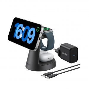 Anker MagGo Wireless Charger mit QI2 (3-in-1) Schwarz 15W 3 in 1 | shifter DE