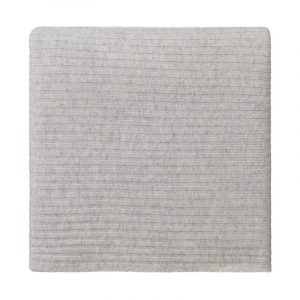 Decke Leo Hellgrau | Barefoot Living