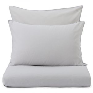 Kissenbezug Serena Hellgrau, 40×80 cm | Barefoot Living