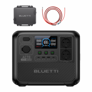 BLUETTI Charger 1 | 560 W Lichtmaschinen Ladegerät, AC70 + Charger 1 + DC Eingangskabel | Bluetti DE