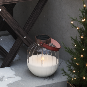 LED Glaslaterne 20cm | Deluxe Home Art Shop DE