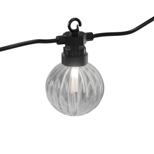 Exklusive gestreifte Lichterkette Ø6 Startset. | Deluxe Home Art Shop DE