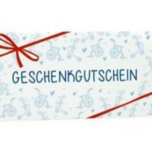 Geschenkgutschein Blau 25,00 € | Rehashop.de