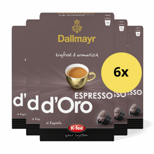 Espresso d‘Oro – 6 Packungen | K-fee