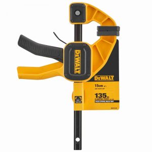 DeWALT Einhandzwinge DWHT0-83192, Einhand-Schraubzwinge, Einhandklemme, 150mm | Wilpeg GmbH