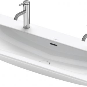 Duravit Viu Waschtisch Weiß Hochglanz 1230mm | Saniweb