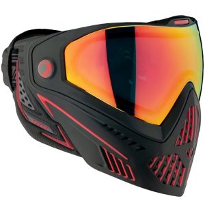 Dye I5 Paintball Thermal Maske FIRE (rot/schwarz) | paintballsports.de