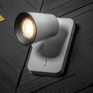 Wandleuchte weiß / schwarz GU10 230Volt | jungeslicht.de