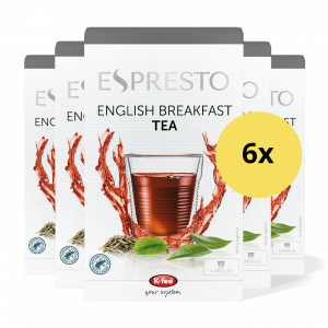 English Breakfast Tee – 6 Packungen | K-fee