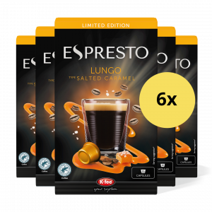 Lungo Salted Caramel – 6 Packungen | K-fee