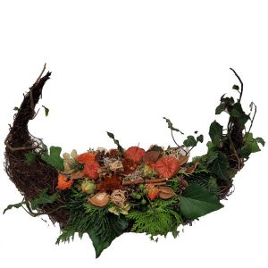 Grabgesteck Modern in Orange | Flora Trans