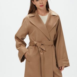 MANTEL MIT EINGEKERBTEM REVERSKRAGEN | GOBI Cashmere