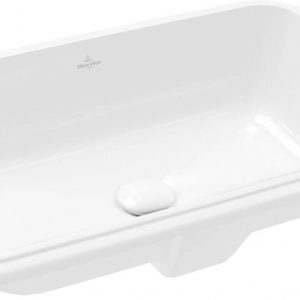 Villeroy & Boch Architectura Unterbauwaschbecken Rechteck ohne Hahnloch 62x42x18 cm Alpinweiß | Saniweb
