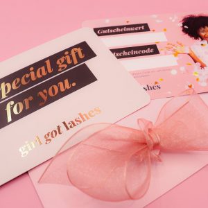Geschenkgutschein zum Überreichen | GirlGotLashes.de