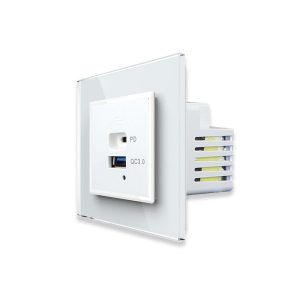 USB-C Schnellladegerät 65W VL-USB-AC-65/SR-11-A Weiß LIVOLO | Luxus-Time