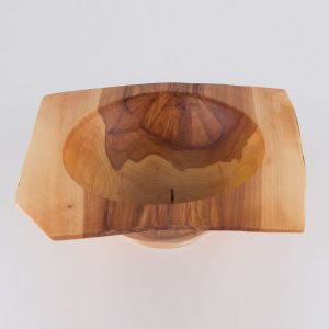 Flügelschale aus Apfelbaumholz – handgefertigtes Unikate | Laguna