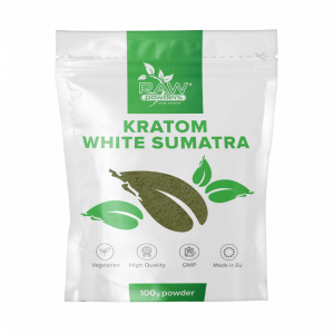 Kratom White Sumatra Pulver 100 Gramm | rawpowders.de