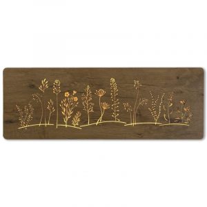 LED-Wandbild “Große Wiese” 120cm x 40cm mit Batterie | Wohndesignplus