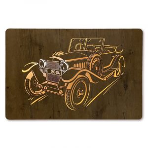 LED-Wandbild “Oldtimer” 90cm x 62cm mit Batterie | Wohndesignplus