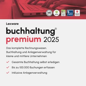 Lexware buchhaltung premium 2025 – Jahresversion, ESD (Download), Windows | mysoftware