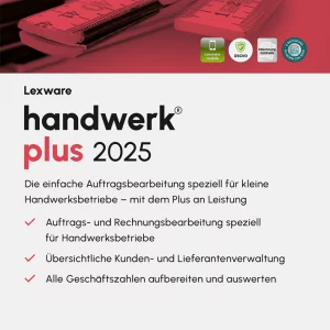 Lexware handwerk plus 2025 – Jahresversion, ESD (Download), Windows | mysoftware