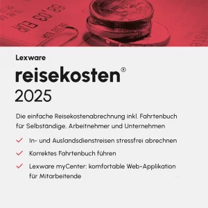 Lexware reisekosten 2025 – Jahresversion, ESD (Download), Windows | mysoftware