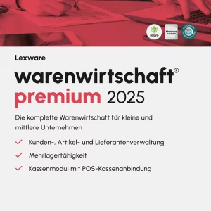 Lexware warenwirtschaft premium 2025 – Jahresversion, ESD (Download), Windows | mysoftware