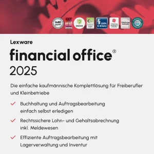 Lexware financial office standard 2025 – Jahresversion, ESD (Download), Windows | mysoftware