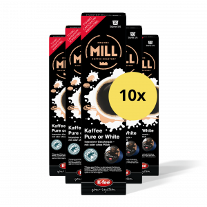 Kaffee Pure or White – 12 Packungen | K-fee