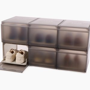 Joseph Joseph ShoeCase – sechsteilige graue Schuhaufbewahrungsbox, One size, Grau | Joseph Joseph