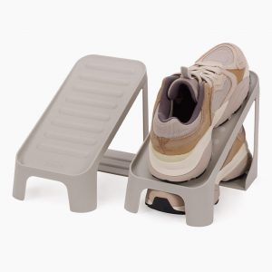 Joseph Joseph Shoe-in Compact 2-teiliges Schuhregal in Ecru, One size, Ecru | Joseph Joseph