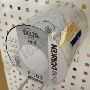 Dörken Poly Band P 100 Alu Klebeband für Dampfsperre 100m (0,13€/m) | Perfekt-Bau.eu