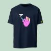 “Puff-Puff-Pass” HappyBuds – TShirt navyblau M | happybuds
