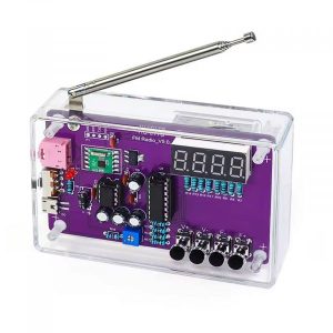 Bausatz: FM Radio zum Löten mit Gehäuse V4. 087-108 MHz | Roboter-Bausatz.de