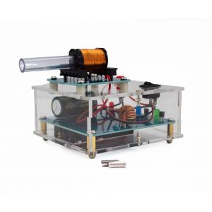 Bausatz: Elektromagnetische Kanone DIY-Elektronik Experiment | Roboter-Bausatz.de